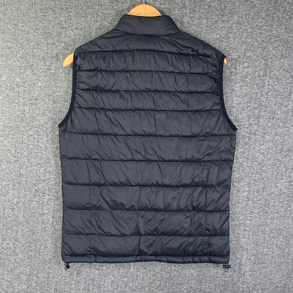 Johnnie O Hudson Vest Men Small Black Quilted Performance Golf Preppy NEW - Picture 9 of 11